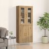 vidaXL Haut Armoire 2 pcs Chêne artisanal 69,5 x 34 x 180 cm
