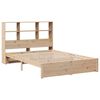 vidaXL Lit biblioth&egrave;que sans matelas 120x200 cm bois de pin massif