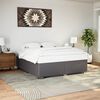vidaXL Cadre de lit sans matelas gris 200x200 cm similicuir