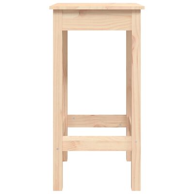 vidaXL Ensemble de bar 3 pcs Bois de pin massif