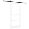 vidaXL Porte coulissante ORKDAL Blanc 93 x 202 cm