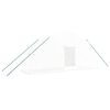 vidaXL Serre avec cadre en acier blanc 12 m&sup2; 6x2x2,85 m