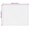 vidaXL Couverture lest&eacute;e Cr&egrave;me clair 235x290 cm 15 kg Tissu