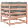 vidaXL Salon de jardin 9 pcs avec coussins sapin de douglas solide
