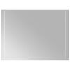 vidaXL Miroir de salle de bain &agrave; LED 60x80 cm