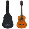 vidaXL Guitare classique avec sac pour d&eacute;butants et enfants 1/2 34"