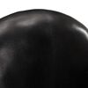 vidaXL Chaise cabriolet Noir 77x65x79 cm Cuir v&eacute;ritable