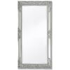 vidaXL Miroir mural style baroque 100x50 cm Argent&eacute;