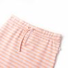 Jupe droite pour enfants avec rayures rose 104
