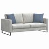 vidaXL Coussins de canap&eacute; 2 pcs Bleu 45 x 45 cm