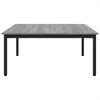 vidaXL Table basse Gris Sonoma 100 x 100 x 45 cm Bois d'ing&eacute;nierie