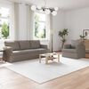 vidaXL Canap&eacute; 2 pcs Taupe