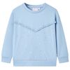 Sweatshirt pour enfants bleu 104