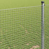 vidaXL Cl&ocirc;ture en fil soud&eacute; Argent 1.4 x 25 m