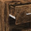 vidaXL Buffet ch&ecirc;ne fum&eacute; 30x42,5x93 cm bois d'ing&eacute;nierie