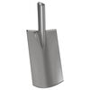vidaXL T&ecirc;te de pelle Argent 43 x 17 cm Acier enduit de poudre