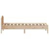 vidaXL Cadre de lit sans matelas 100x200 cm bois massif de pin