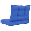 vidaXL Coussin de canap&eacute; d'ext&eacute;rieur 2 pcs Turquoise Polyester