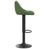 vidaXL Tabourets de bar lot de 2 vert fonc&eacute; velours