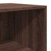 vidaXL Buffet haut ch&ecirc;ne marron 40x41x185 cm bois d'ing&eacute;nierie