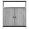 vidaXL Buffet sonoma gris 70x30x80 cm bois d'ing&eacute;nierie