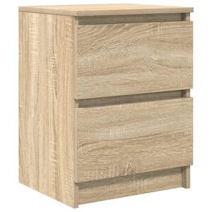 vidaXL Meuble TV ch&ecirc;ne sonoma 40x35x54 cm bois d'ing&eacute;nierie