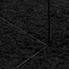 vidaXL Tapis shaggy PAMPLONA poils longs moderne noir &Oslash; 80 cm
