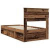 vidaXL Cadre de lit Bois ancien 100 x 200 cm Bois de pin massif