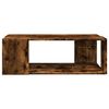 vidaXL Table basse ch&ecirc;ne fum&eacute; 89,5x48x30 cm bois d'ing&eacute;nierie