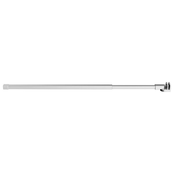 vidaXL Bras de support pour enclos de bain Acier inoxydable 70-120 cm