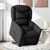 vidaXL Fauteuil inclinable &eacute;lectrique noir tissu