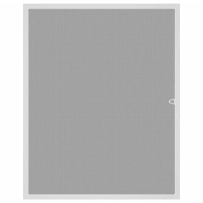 vidaXL Moustiquaire pour fenêtres Blanc 80x100 cm