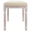 vidaXL Banc 80x40x49 cm lin