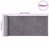 vidaXL Polaires de peintre antid&eacute;rapantes 2 pcs 25 m 180 g/m&sup2; gris
