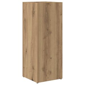 vidaXL Porte-parapluie avec stockage Ch&ecirc;ne artisanal 25 x 24,5 x 64 cm