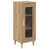 vidaXL Buffet Ch&ecirc;ne artisanal 34.5 x 32.5 x 90 cm Bois d'ing&eacute;nierie