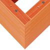 vidaXL Jardini&egrave;re cire marron 90x40x68,5 cm bois de pin massif