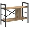vidaXL &Eacute;tag&egrave;re 3 niveaux 75 x 30 x 58,5 cm Bois d'ing&eacute;nierie