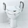 RIDDER Si&egrave;ge de toilette avec barre de s&eacute;curit&eacute; Blanc 150 kg A0072001
