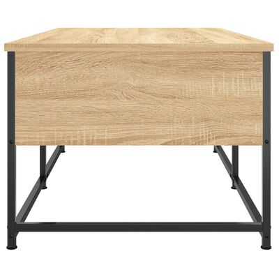 vidaXL Table basse chêne sonoma 100x51x40 cm bois d'ingénierie