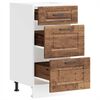 vidaXL Armoire de cuisine Porto vieux bois bois d'ingénierie