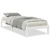 vidaXL Cadre de lit extra long sans matelas 90x220 cm bois massif pin