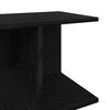 vidaXL Table de chevet ch&ecirc;ne noir 46,5x29x61 cm bois d&rsquo;ing&eacute;nierie