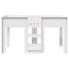 vidaXL Lit Superpos&eacute; pour Enfants Blanc 100 x 200 cm Bois d'ing&eacute;nierie