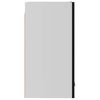 vidaXL Armoire suspendue "Lyon" Noir 29,5x31x60 cm Bois d'ing&eacute;nierie