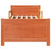 vidaXL Cadre de lit Brun cire 80 x 200 cm Bois d'ing&eacute;nierie