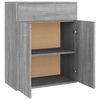 vidaXL Buffet Sonoma gris 60x30x75 cm Bois d'ing&eacute;nierie