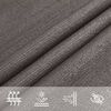 vidaXL Voile d'ombrage 160 g/m&sup2; Anthracite 4x4 m PEHD
