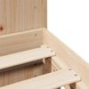 vidaXL Cadre de lit sans matelas 120x200 cm bois de pin massif