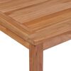 vidaXL Ensemble &agrave; manger de jardin 5pcs Bois de teck massif